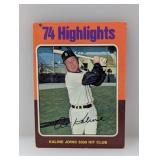 1975 Topps #4 Al Kaline HOF Tigers Corners/Surface