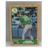 1987 Topps Mark McGwire RC #366