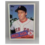 1985 Topps Roger Clemens RC Boston Red Sox Edge