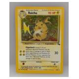 Pokï¿½mon TCG Raichu Fossil Holo Rare 14/62 Lp *DMG