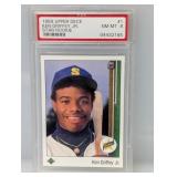 1989 Ken Griffey Jr. UD Star RC #1 PSA 8