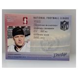 2017 Prestige Christian McCaffery Rookie Passport