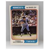 1974 Topps Harmon Killebrew HOF 400 Indent/Edge