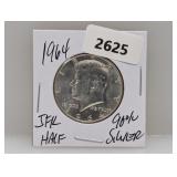 1964 90% Silv JFK Half $1 Dollar