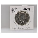 1966 40% Silv JFK Half $1 Dollar
