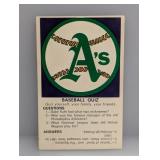 1968-70 Fleer Logo Quiz Athletics Stains/Corners