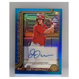2025 Topps Pro Debut JJ Wetherholt Auto #78/150