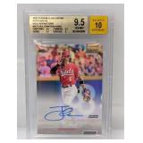 2022 India SC Chrome Gold Ref Auto /50 Bgs 9.5