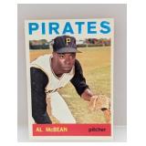1964 Topps Al McBean Tuff HN 525 Back Surface