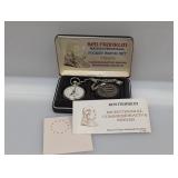 Ben Franklin Bicentennial Pocket Watch Set