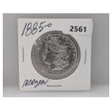 1885-O 90% Silv Morgan $1 Dollar