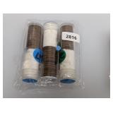 Partial Rolls 1919 (82) Wheat Cents