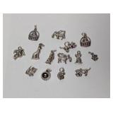28.85G.925 Sterl Cats/Dogs Charms/Pendants