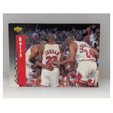 1993-94 UD Chicago Bulls Schedule Jordan #213