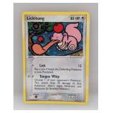 Pokï¿½mon Lickitung 37 FireRed & LeafGreen Holo *DMG