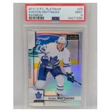 2017 OPC Platinum Auston Matthews Rainbow PSA 9