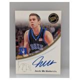 2007 Press Pass Josh McRoberts Blue Auto RC /50 SP