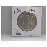 1923 90% Silv Peace $1 Dollar