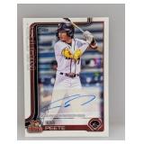 2025 Topps Pro Debut Tai Peete Auto