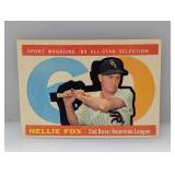 1960 Sport Magazine Nellie Fox #555 HOF