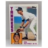 1984 Topps Don Mattingly #8 Creases
