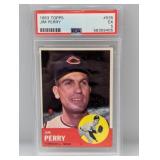 1963 Jim Perry Topps #535 PSA 5