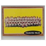 1962 Topps Phillies Team Robin Roberts 294 Surface