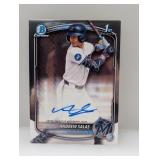 2025 Andrew Salas Bowman Chrome Auto 1st Cpa-As