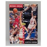 1992-93 UD #62 Michael Jordan/Scottie Pippen