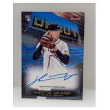 2025 Waldrep Topps Finest Blue Ref Auto RC /99