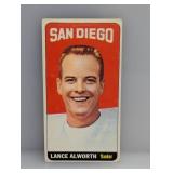 1965 Topps Lance Alworth Flanker Corner/Edge