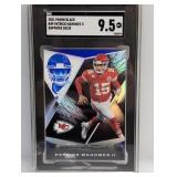 2021 Black Patrick Mahomes Sapphire /35 SGC 9.5