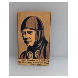 1928 W513 Col Charles A. Lindbergh HOF 51 Crease