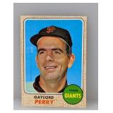 1968 Topps Baseball Gaylord Perry HOF 85