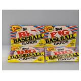 (4) 1988 Topps Big Baseball 3rd Series Packs