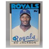 1986 Topps Traded Bo Jackson RC #50T Edges