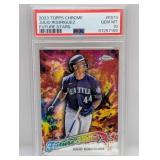 2023 Topps Chrome Rodriguez Future Stars PSA 10