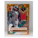 2025 James Wood Donruss Jersey Kings Relic Orange