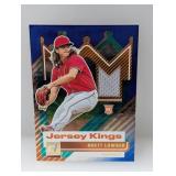 2025 Lowder Donruss Jersey Kings Relic Blue Ice RC