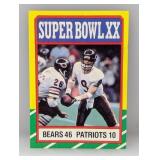 1986 Topps #8 Super Bowl XX