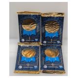 (4) 1993 Leaf Baseball Series 1 Packs