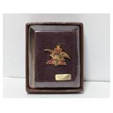 Gold Filled Anheuser?Busch ï¿½A & Eagleï¿½ Pin