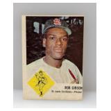 1963 Fleer Bob Gibson HOF Surface/Corners/Stains