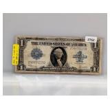 1923 $1 Silver Certificate