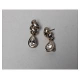 .925 Sterling Silver Drop Earrings