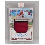 2025 Panini Thomas Saggese Auto Relic #5/49