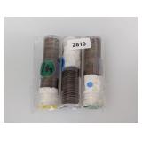 Partial Rolls 1909, 1910, & 1911 (93) Wheat Cents