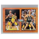1994 SkyBox NBA Hoops Magic Johnson and Larry Bird