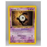Pokemon 2001 1st Edition Unown E 67