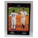 2007 Topps Classic Combo Abreu/Jeter 327 Scratches